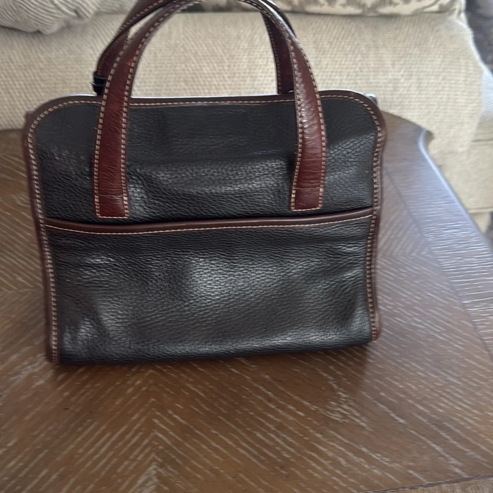 Brighton Pebble Leather Satchel Hobo Bag